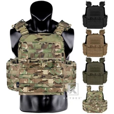 KRYDEX Plate Carrier Tactical Heavy Duty MOLLE Vest Magazine Pouch Medium