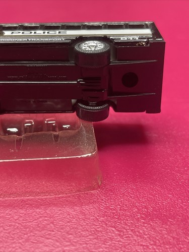 Golden Wheels International School Bus 3" Model Police Prisoner Transport Black - Picture 21 of 22