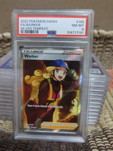 Worker graded PSA 8 for sale on eBay