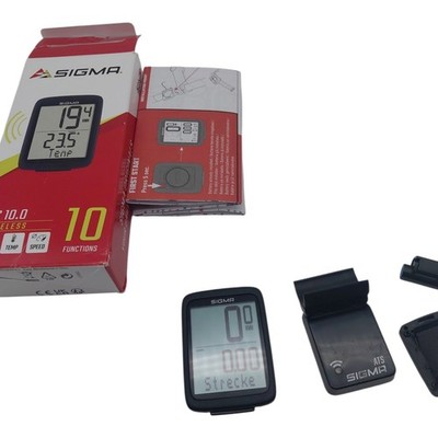 Fahrradcomputer Sigma BC 10.0 WL ATS Radsport Fitness Gebraucht