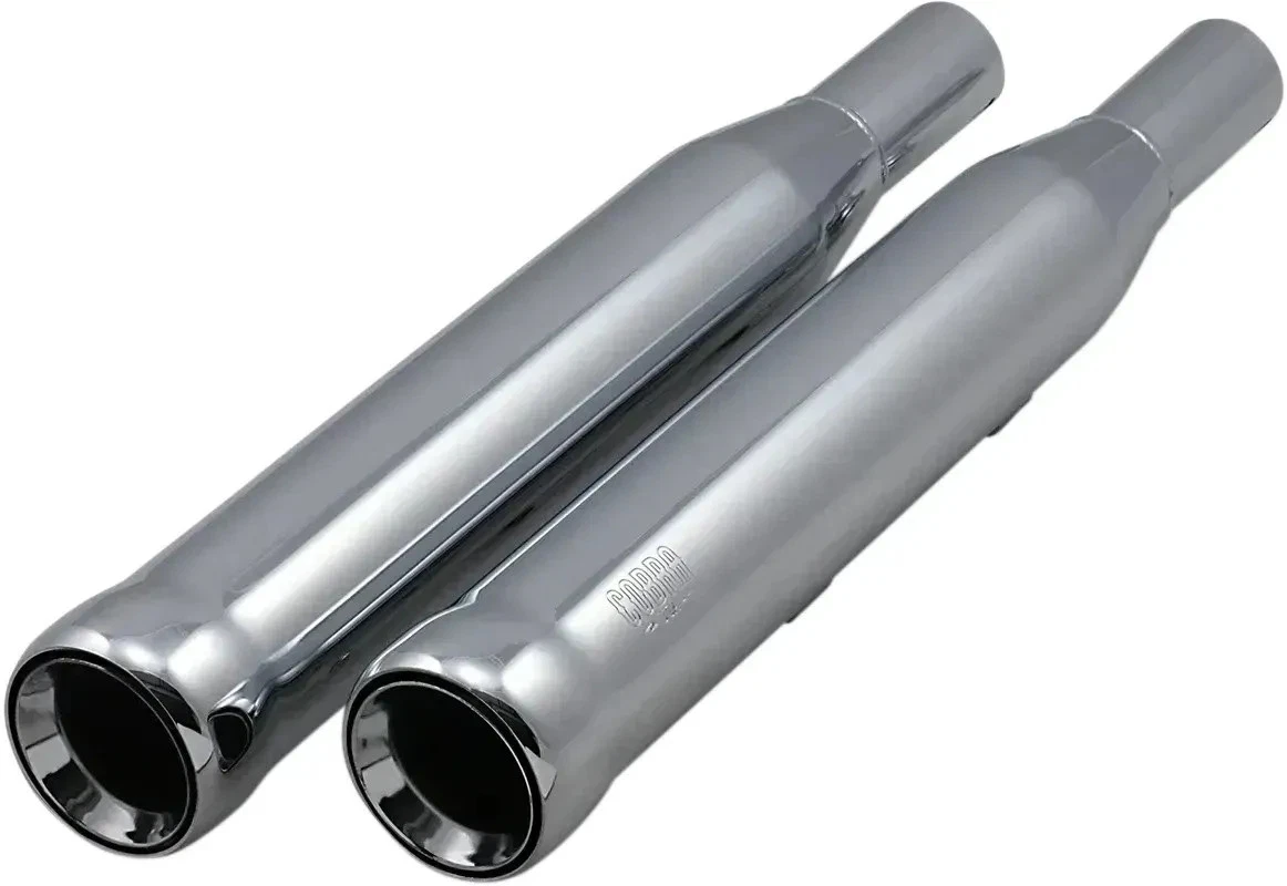 COBRA Fits 3" Neighbor Hater Mufflers For '04-'13 XL - Chrome 6085