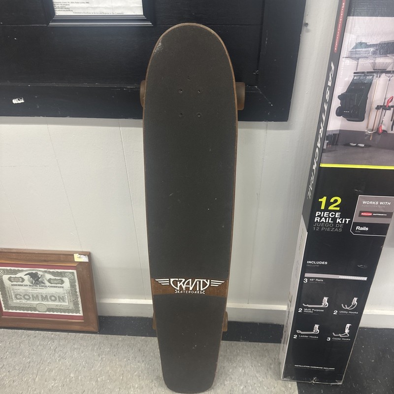 Vintage Gravity longboard skateboard