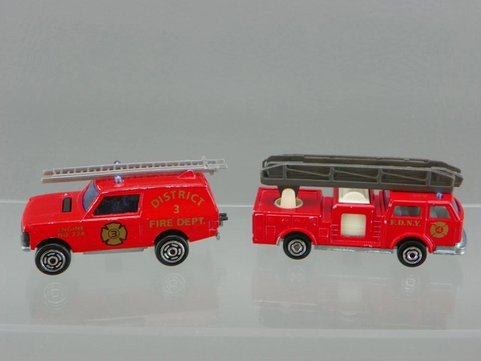 Lote de 246 Range Rover de rescate Majorette Diecast 207 FDNY Pompier de colección Foto 2 de 4