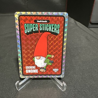 2026 VeeFriends Super Stickers Spectacular Knowing Gnome Debut Red Card