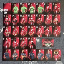 33 Bayern München 2025/2026 Autogrammkarten Satz komplett + original signiert !!