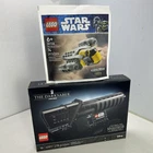 Lego 40917 The Darksaber GWP Star Wars Mandalorian 30728 The Razor Crest New!