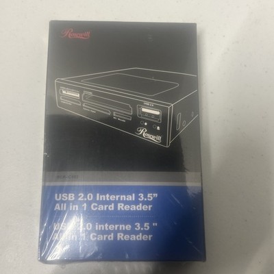 Rosewill RCR-IC002 USB 2.0 3.5'' Internal Card Reader - NEW FACTORY SEALED