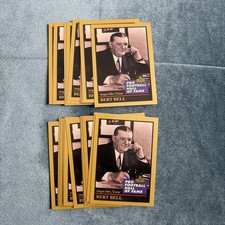 Lot Of 20 1991 ENOR Pro Football HOF #9 Bert Bell Owner