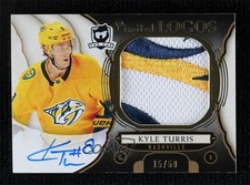 2018-19 Upper Deck The Cup Limited Logos 15/50 Kyle Turris #LL-KT Auto 0c3