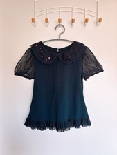 Preview of Angelic Pretty Cutsaw Navy Japan, Kawaii, Lolita, Stylish, Cute, Popular Brands