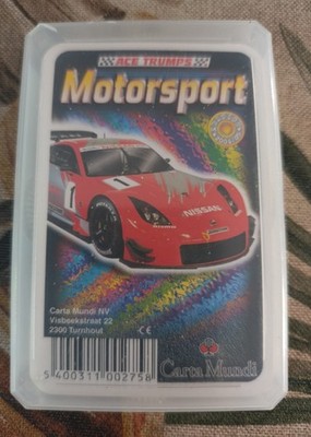 ACE TRUMPS Trumpfspiel Karte Quartett Motorsport (Motorsport)