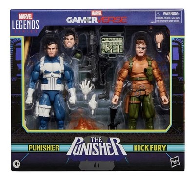 Marvel Legends Series: Gamerverse Hasbro 2025 (PUNISHER VS NICK FURY) 4+ New!