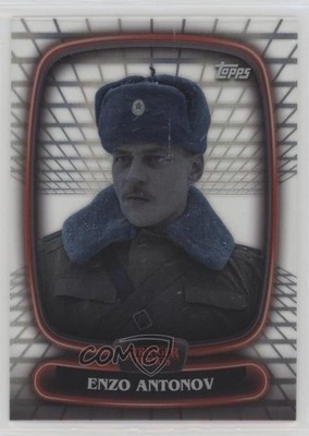 2025 Topps High Tek Stranger Things Hawkins Lab Pattern Dmitri Antonov Enzo 0ef9