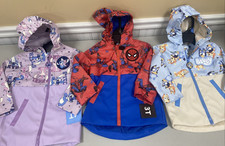 Childs Rain Coat  Spiderman or Bluey  or Stit...