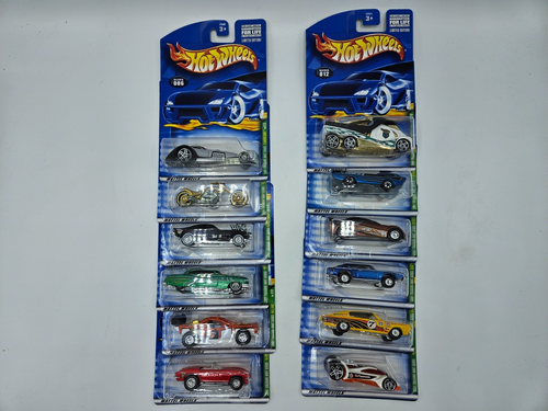 Hot Wheels Treasure Hunt 2001 - Corvette 1965 Rouge Décapotable #001 - Boîte Scellée