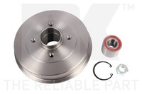 2X Bremstrommel NK 253925 FüR Renault Nissan Kangoo FC0 KC0 FC01 FC0A FC0F FC1A