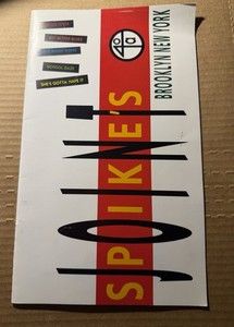 Rare Vtge 1991 Spike Lee Brooklyn Retail Store Mail Order Catalog Pre Internet