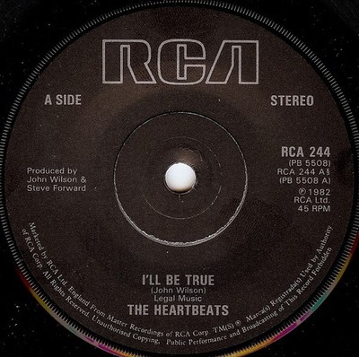 The Heartbeats  - I'll Be True (7'', Sol)