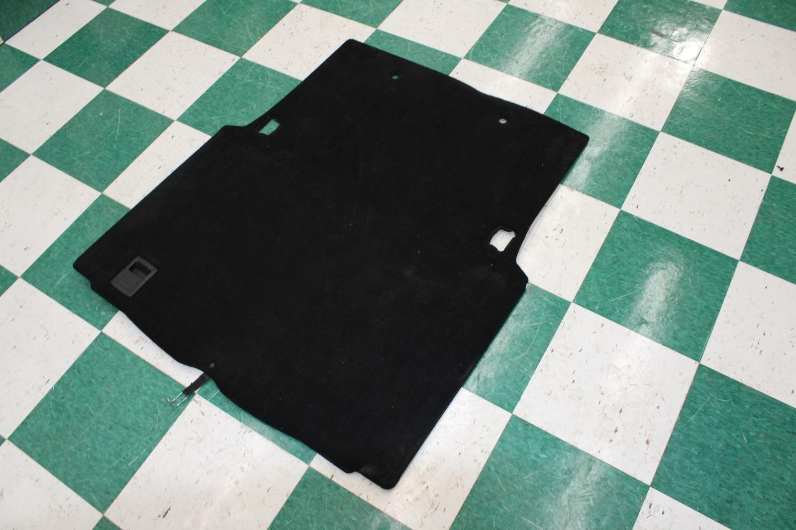 14-20 Ghibli Black Nero Carpeted Rear Cargo Trunk Floor Panel Liner Factory OEM