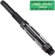 Adjustable Hand Reamer Straight Flute Square End 6 Blades (H-14, 1.11/32-1.1/2)