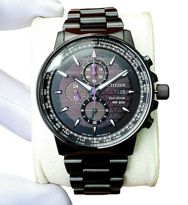 Citizen Eco-Drive Marvel Black Panther Men's Wristwatch - Black