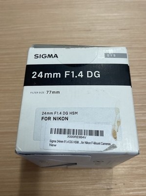 Sigma 24mm f/1.4 DG HSM Art Lens for Nikon F