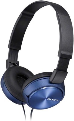 Sony MDR-ZX310L Lifestyle Kopfhörer, Ohne Mikrofon, Blau