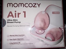 Momcozy Air 1 Ultra Slim Wearable Electric Breast Pump Set NEW SEALED