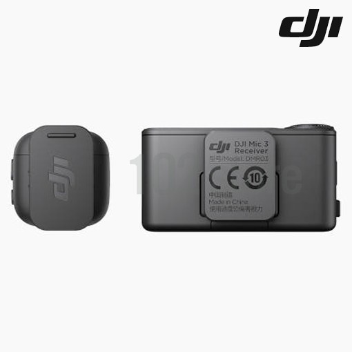DJI Mic 3 (1 TX + 1 RX) Advanced Mini Wireless Microphone -No