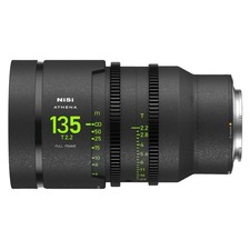 NiSi 135mm ATHENA PRIME Full Frame Cinema Lens T2.2 E Mount  No Drop In Filter