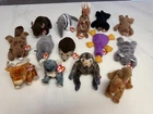 Ty Beanie Babies Lot of 14 Zoo Wild Animals Vintage 90s Plush Toys