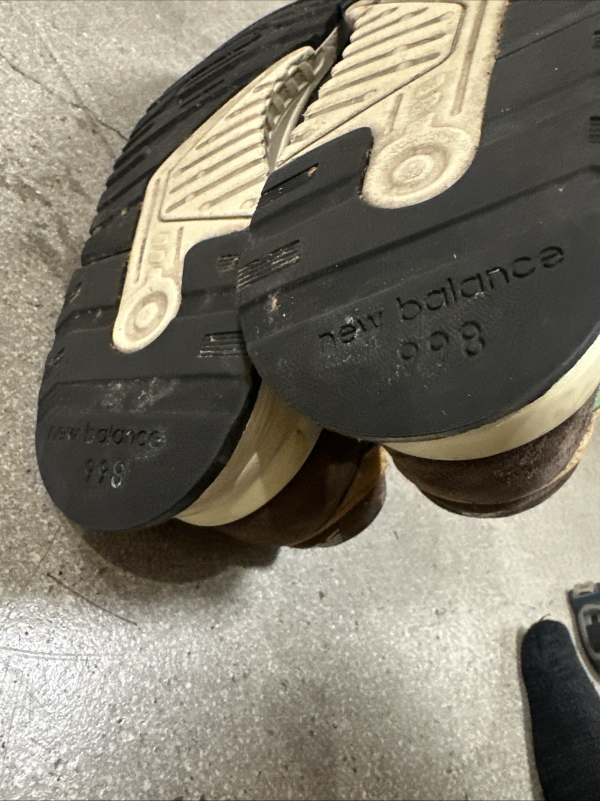 New Balance Mens Teddy Santis Shoes Brown/Green Sz 11 U998BG MadeUSA Althleisure thumbnail 3