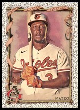 2023 Topps Allen & Ginter #282 Jorge Mateo Foil Filigree
