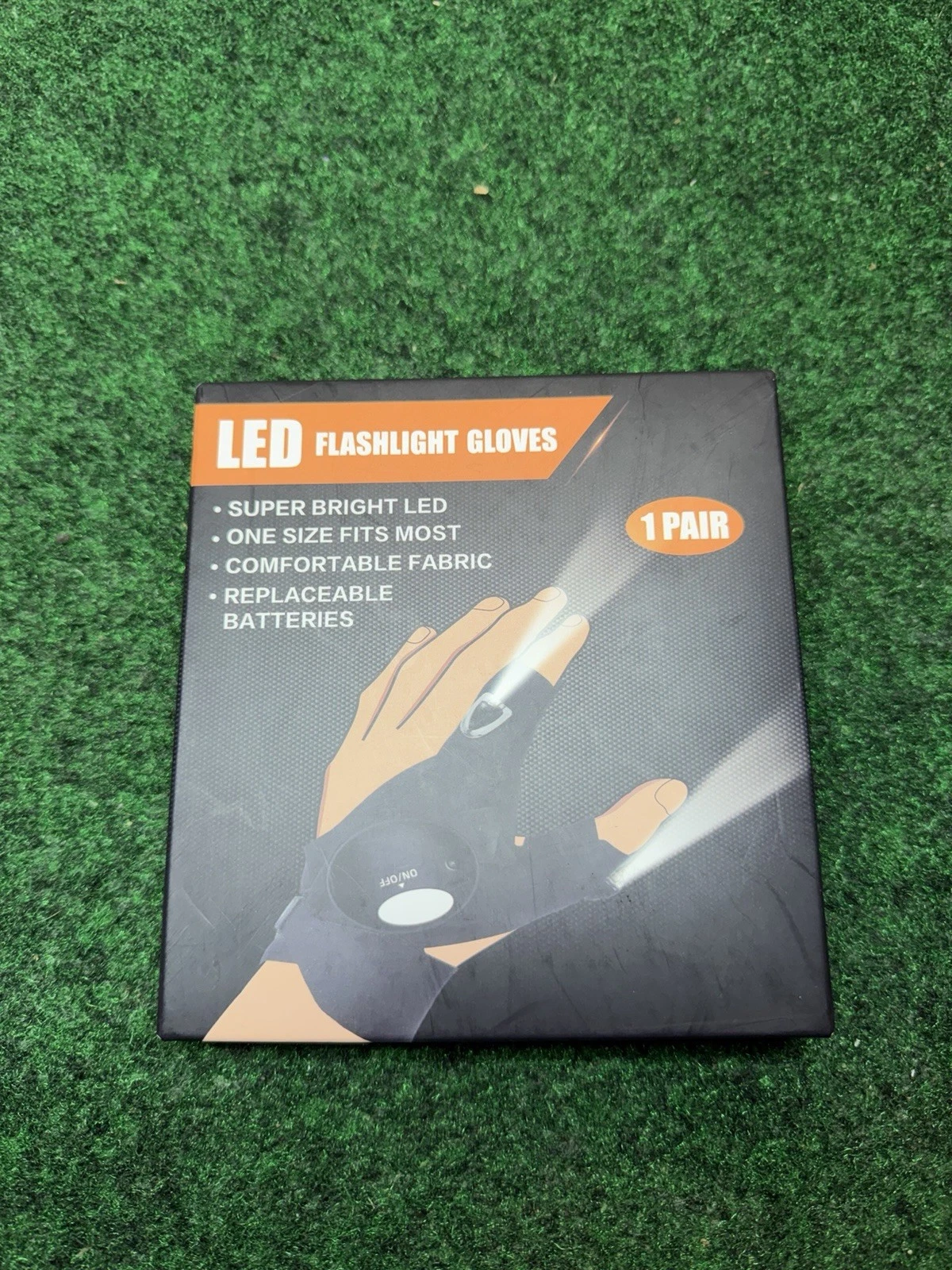 MOIPEJO LED Flashlight Gloves, Gifts for Men Him Dad Boyfriend, Cool Gadget Hand