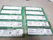 10 lot of Samsung 256G PCIE NVME drives