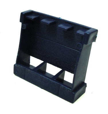 #ad Vintage 1985 GI Joe Cobra Rifle Range Blue Gun Rack Original Hasbro Part $9.94