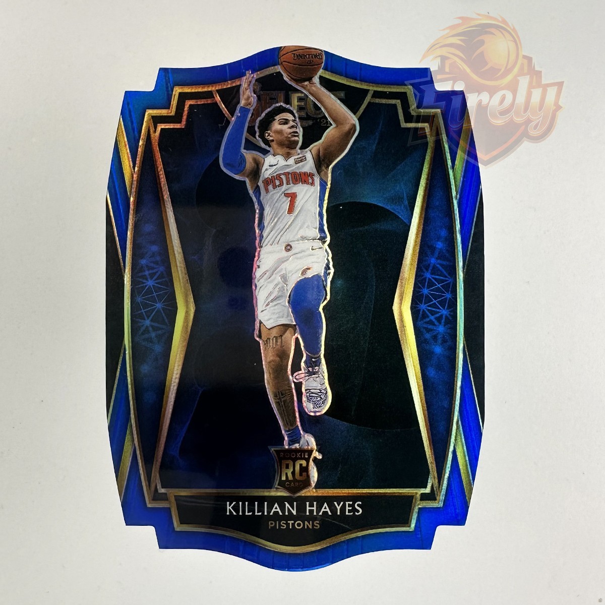 2020-21 Panini Select  Blue Die-Cut Prizm Killian Hayes #181 RC  /249