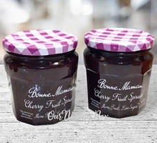 2 Bonne Maman, Cherry Fruit Spread, 11.8 oz Less Sugar Non-GMO