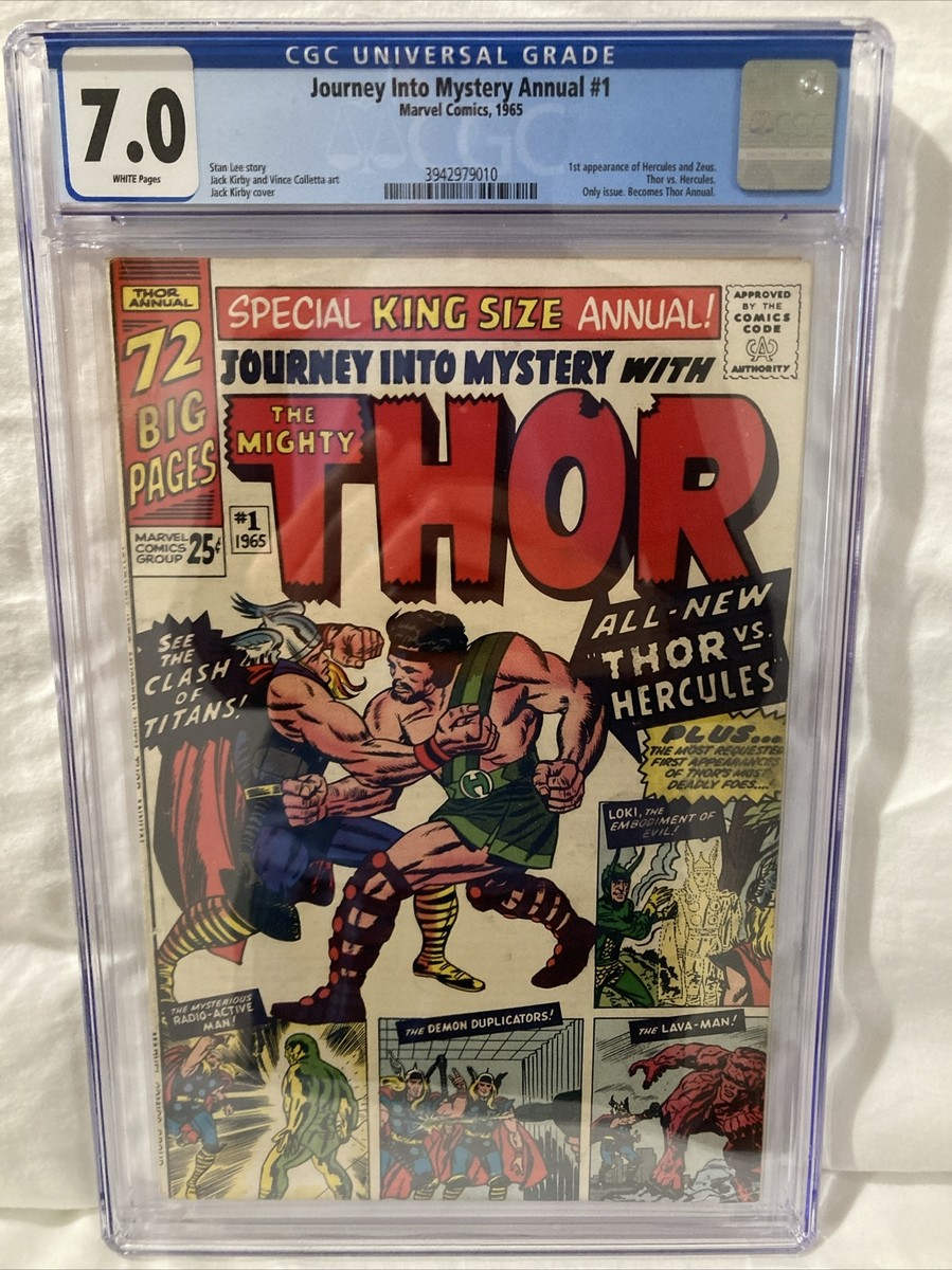 Journey Into Mystery Annual #1: Thor (1965, Marvel Comics) Rare