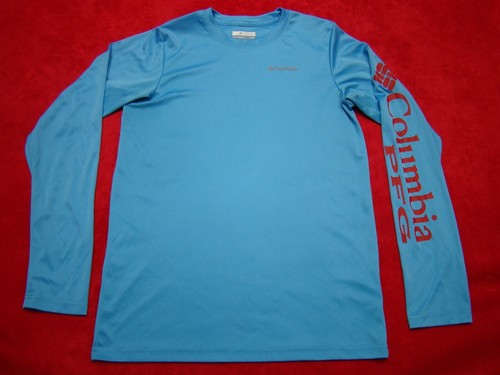 Columbia PFG Boys Large 14-16 Blue Omni 