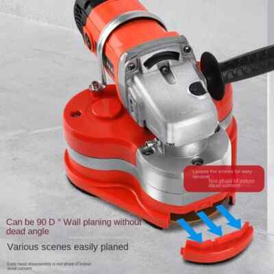 Triangle Dustless Floor Grinder Grinding Concrete Wall Floor Renovation Putty