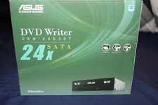 New and Unused - Asus DRW-24B3ST 24X Internal DVD RW Drive - Black