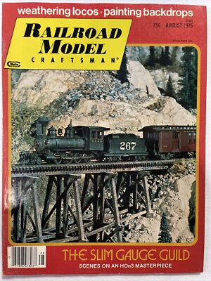 1976 August, Railroad Model Magazine, Special Features  (MH858)