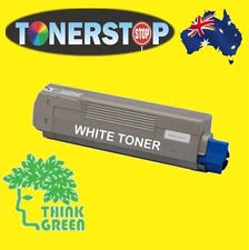 1x COMPATIBLE OKI PRO8432WT 8432 8432WT  WHITE TONER CARTRIDGE 6000 PAGE