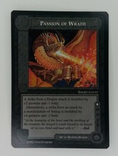 MIDDLE-EARTH CCG MECCG PASSION OF WRATH THE DRAGONS METD TD RARE LOTR