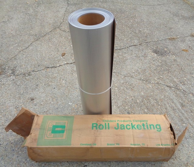 Childers CORRUGATED ALUMINUM ROLL JACKETING .016 x 36" x 100' (NEW