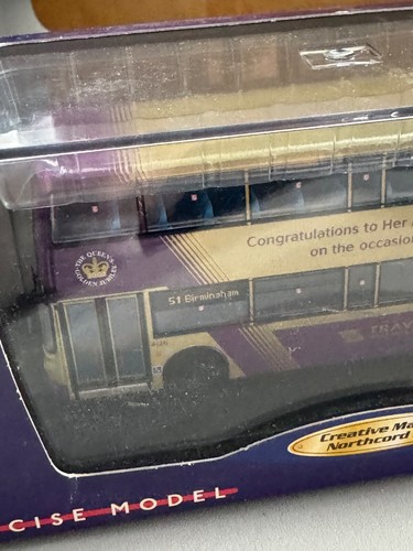 CMNL UKBUS1005 DENNIS Trident ALEXANDER ALX400 Bus Model Miniature GOLD JUBILEE - Picture 3 of 6
