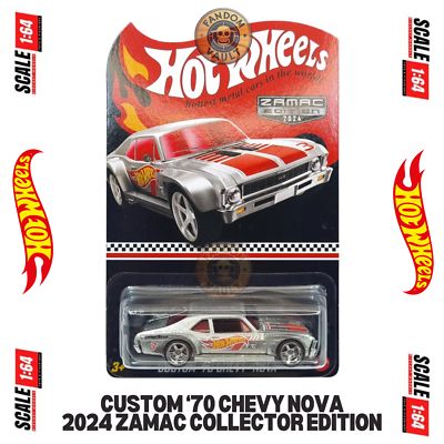 Hot Wheels 2024 Zamac Collector Edition Custom '70 Chevy Nova #3