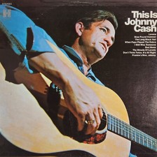 Vintage Harmony Records Presents"This Is Johnny Cash" LP