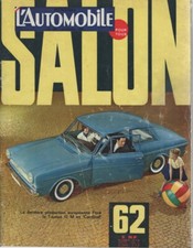 L'AUTOMOBILE 198 1962 SALON DE L'AUTO MOTEUR ROTATIF AMPHICAR F1 FORD TAUNUS 12M